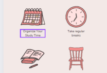 جدول تنظيم الوقت اليومي للدراسة